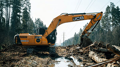 Аренда гусеничного экскаватора JCB 205 NLC